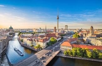 Aerial View of Berlin