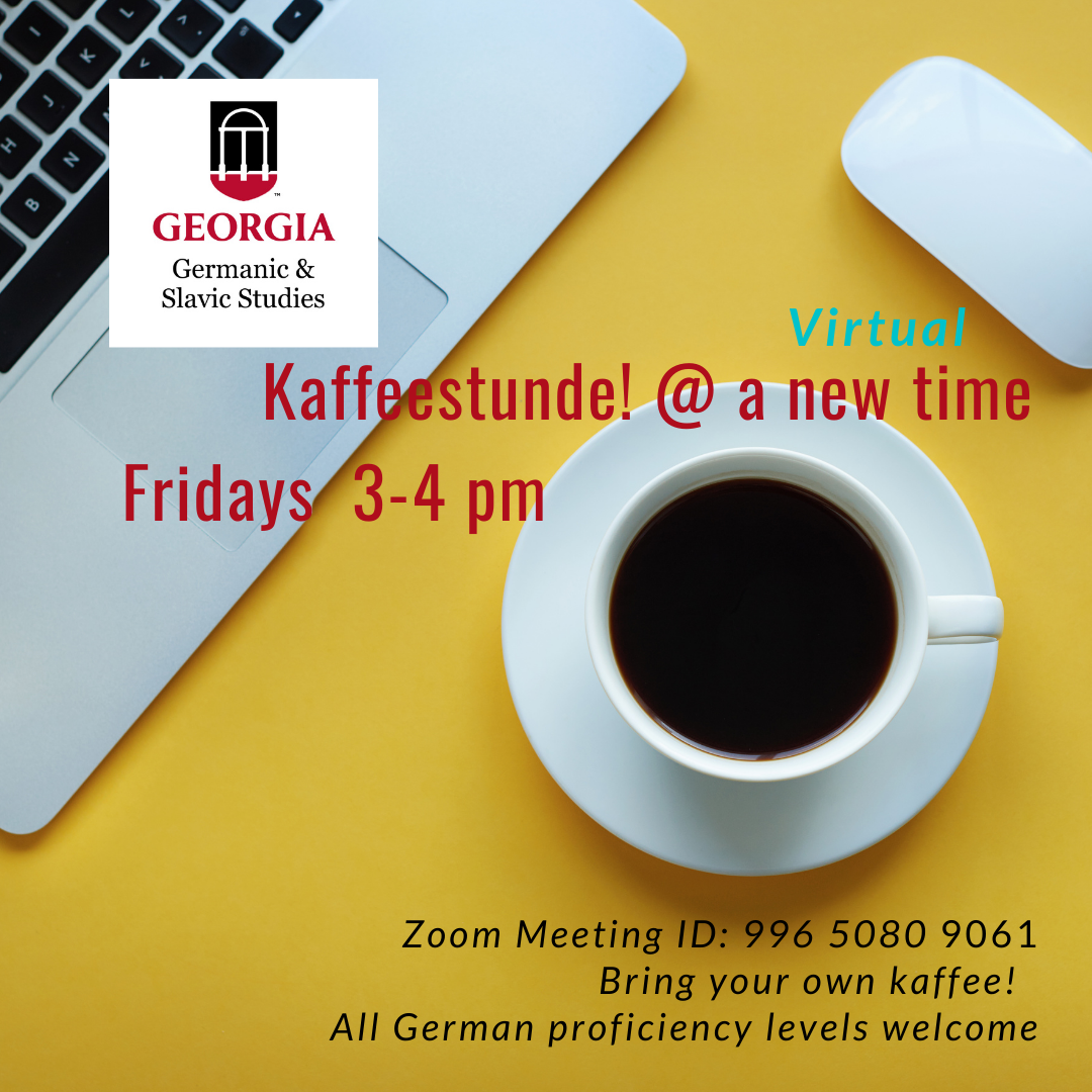 Kaffeestunde at UGA