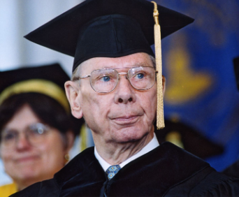 Claus Halle founded the Halle Foundation in 1997 to promote global citizenship and cross-cultural understanding. Picture from the Halle-Emory website page on Claus Halle.